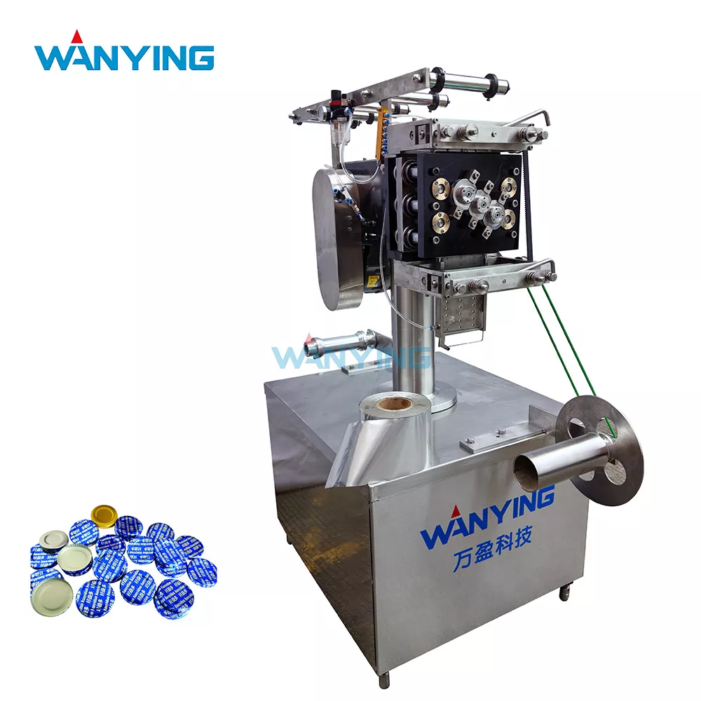 Maschine zur Herstellung von Aluminiumfoliendeckeln