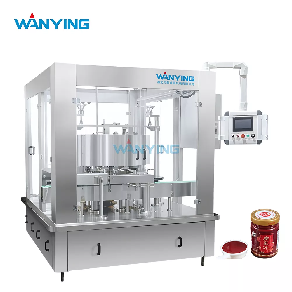 Mundreinigungsmaschine für Gläser mit fermentiertem Tofu