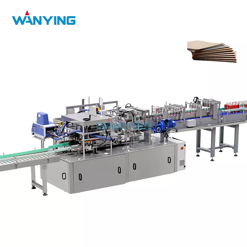 Einteiliger Wrap-Around-Kartonpacker